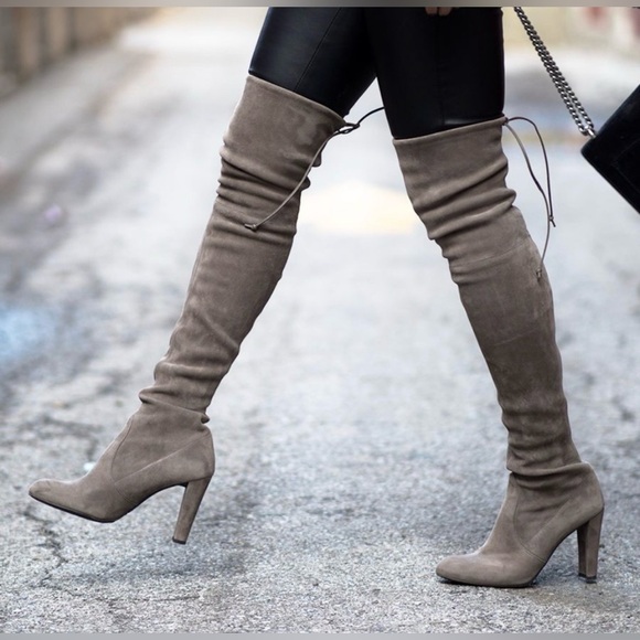 Stuart Weitzman Shoes - Stuart Weitzman Brown Highland Over-the-Knee Boots- off size 7 & 7.5 NWOT